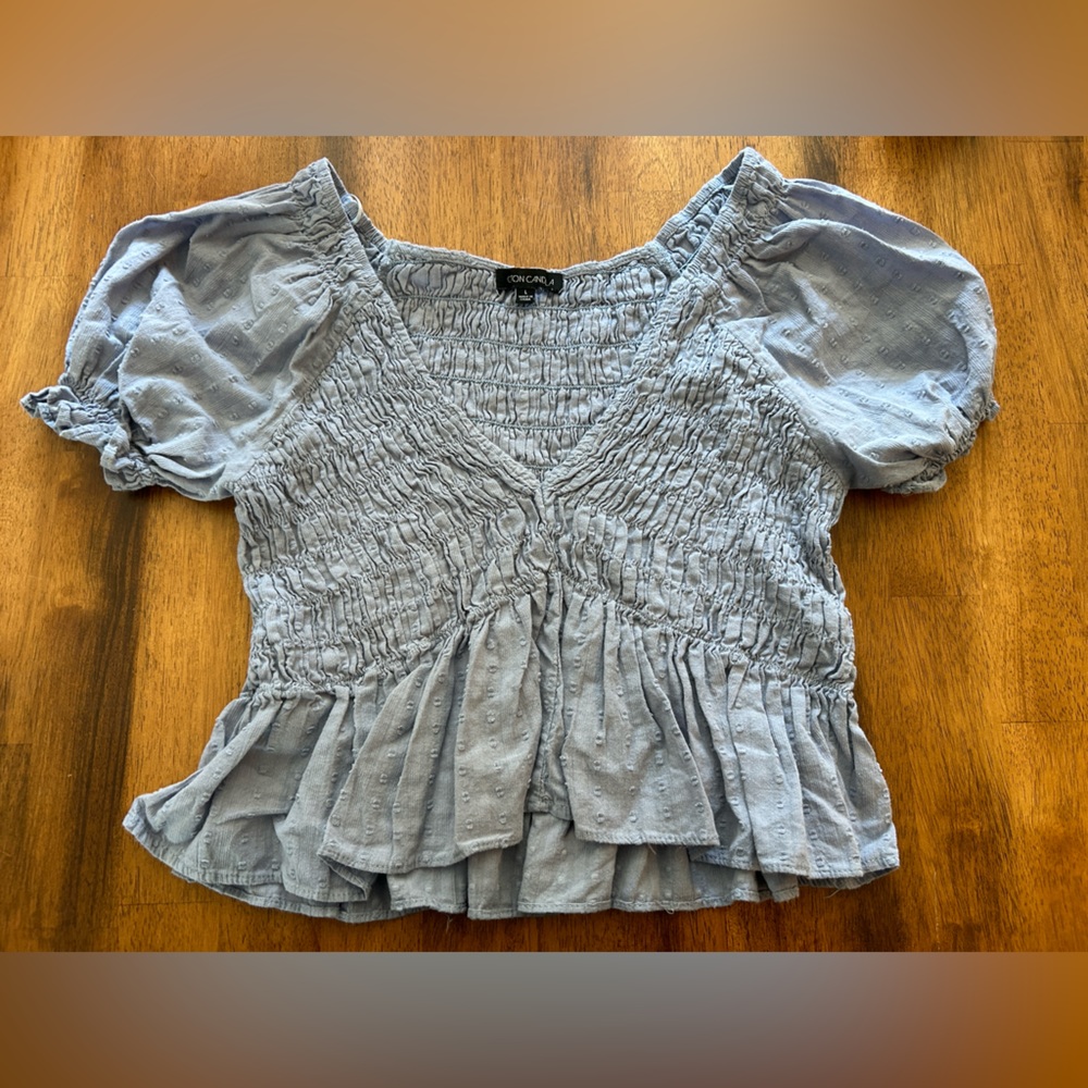 Cotton candy LA Boutique top
